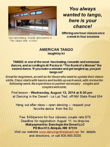 Flyer for tango class hi res